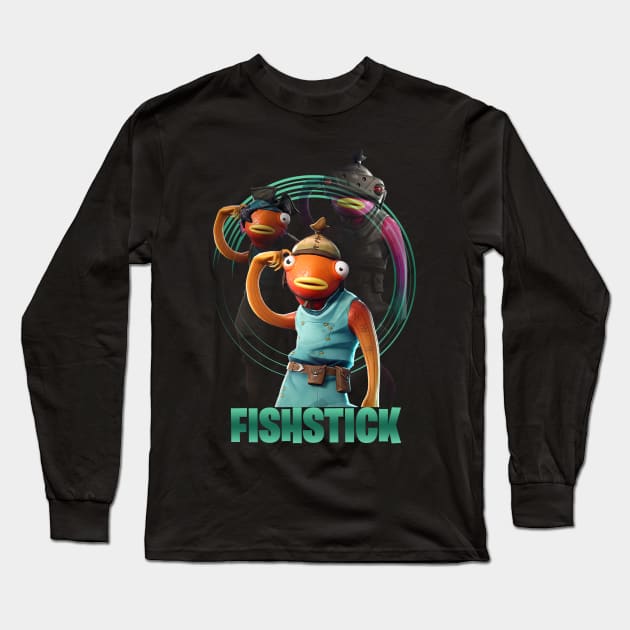 Fishstick Long Sleeve T-Shirt by fitripe